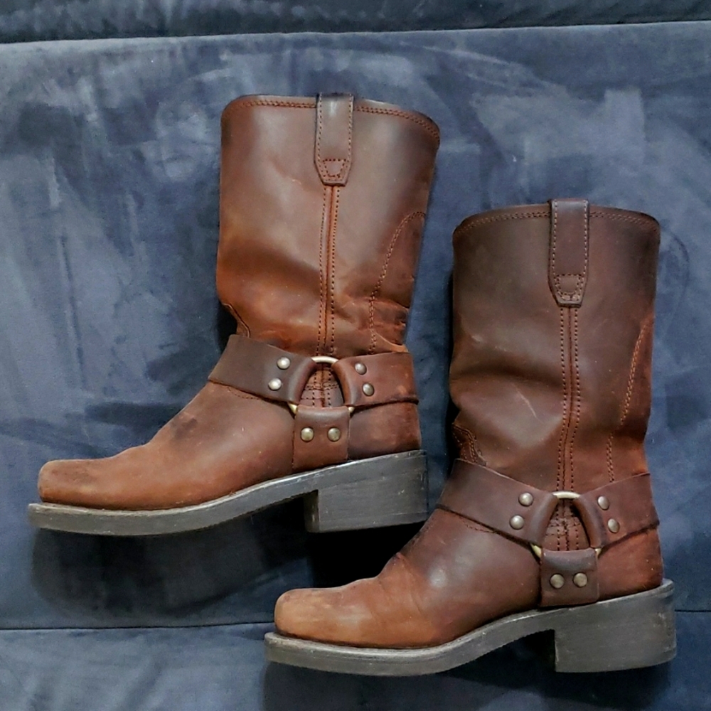 Brown Dingo Motorcycle Boots